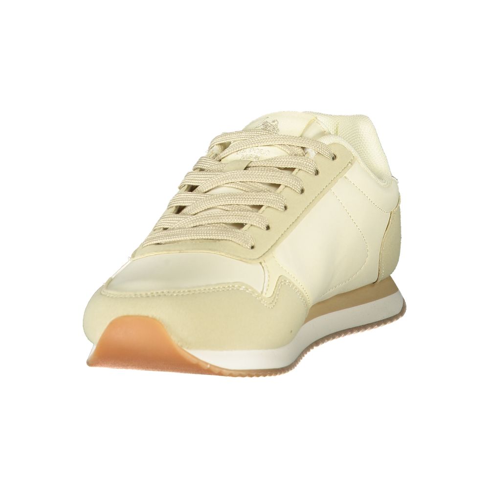 U.S. POLO ASSN. Beige Polyurethane Women's Sneaker
