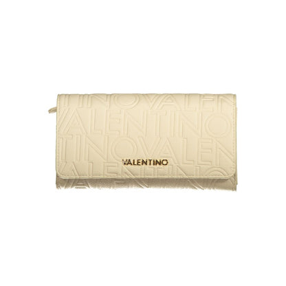 Valentino Beige Polyurethane Women's Wallet