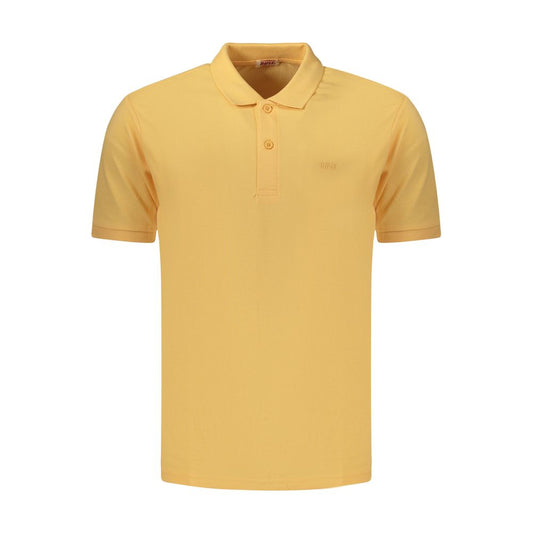 Rifle Orange Cotton Men's Polo Shirt