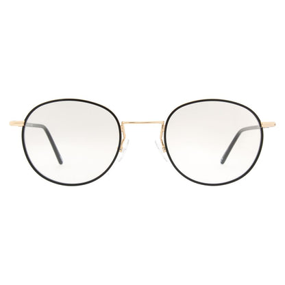 Andy Wolf Black Metal Glasses (Frames)