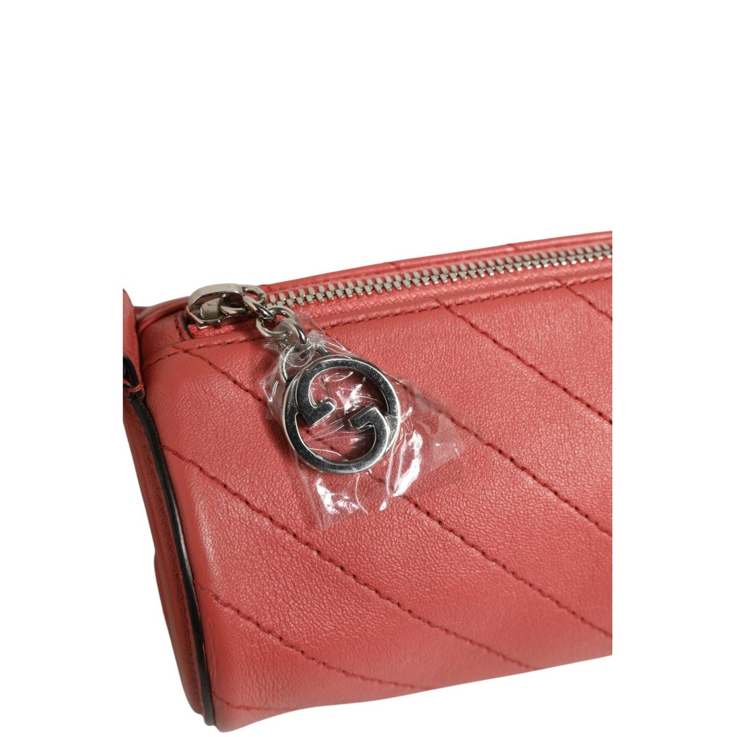 Gucci Blondie Mini Shoulder Bag Pink Leather