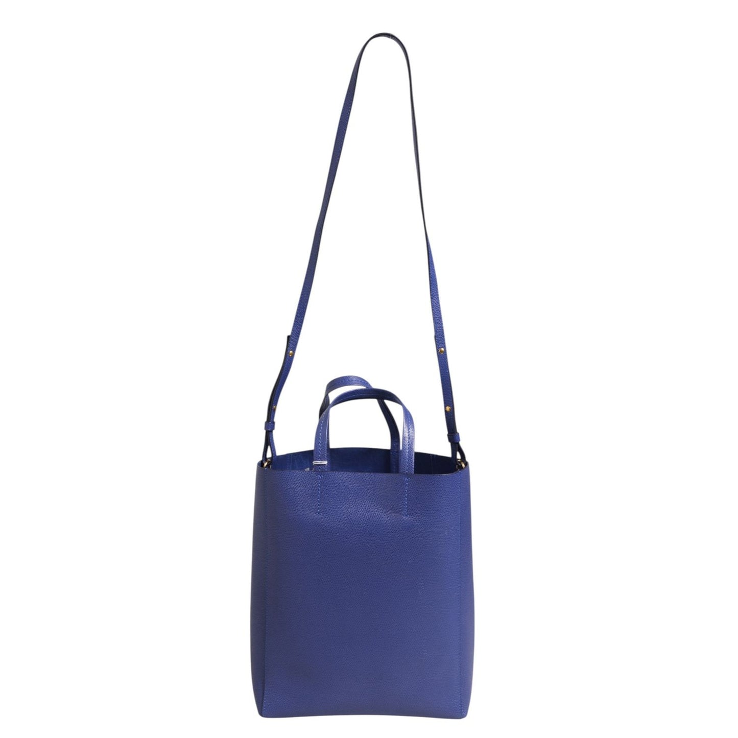Celine Blue with Gold Tote Bag