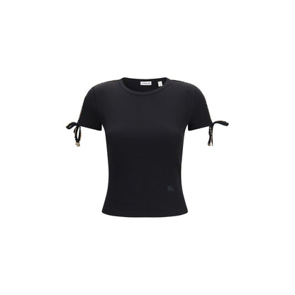 Burberry Black Cotton T-Shirt