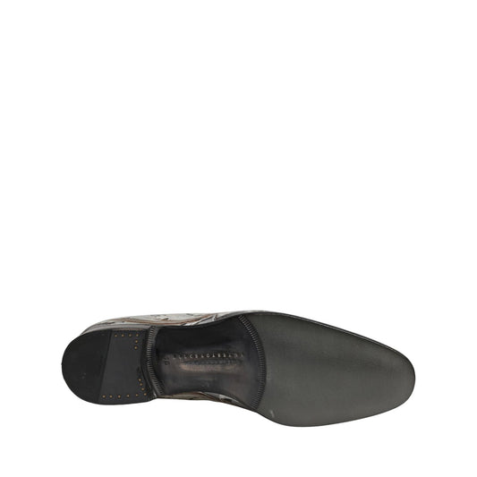 Dolce & Gabbana Multicolor Roman Slip On Dress Loafers Shoes