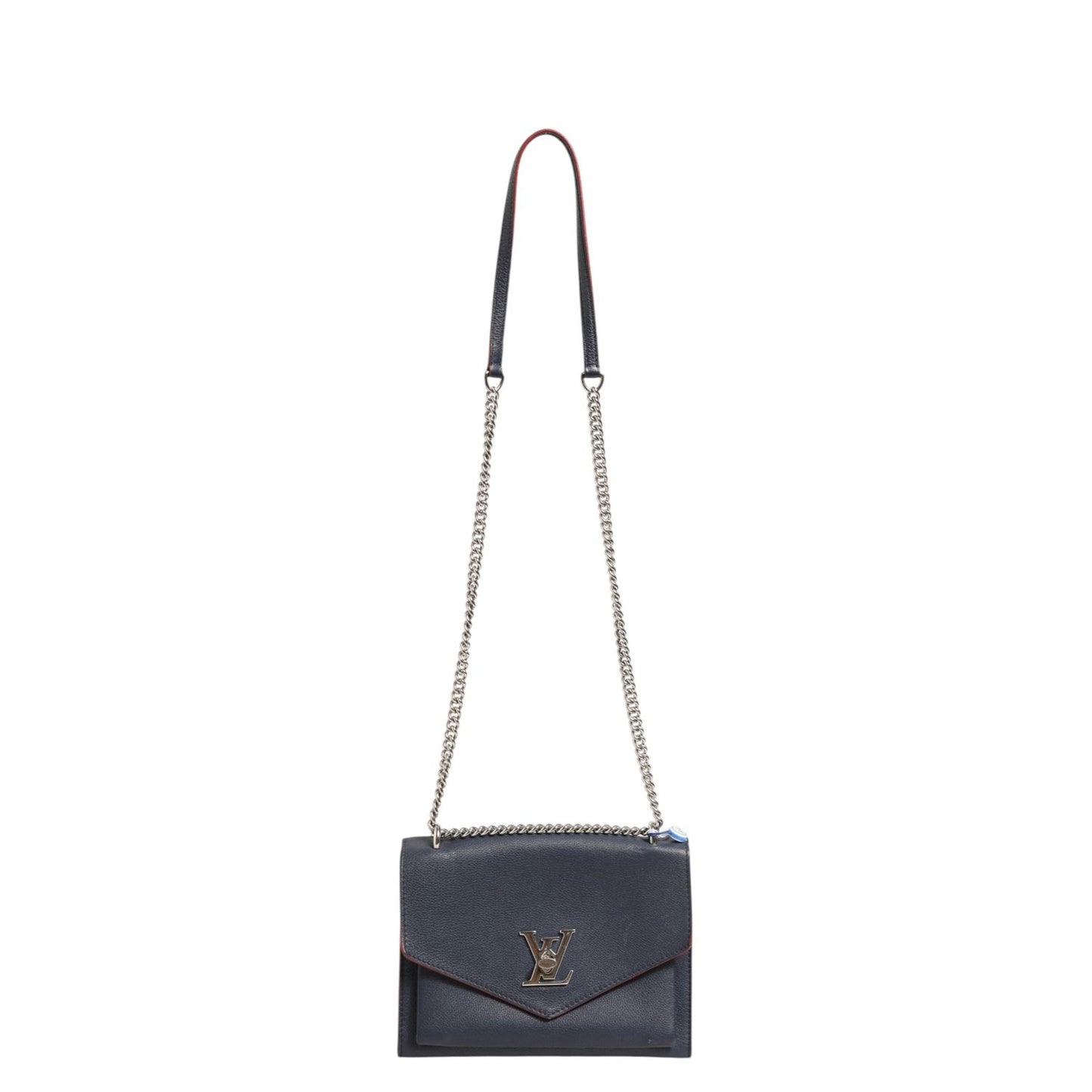 Louis Vuitton Mylockme Leather Chain Shoulder Bag