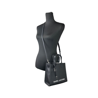 Marc Jacobs Mini Grind Black Leather Crossbody Bag