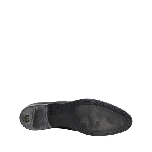 Dolce & Gabbana Dress Black Leather Lace Up Derby Shoes