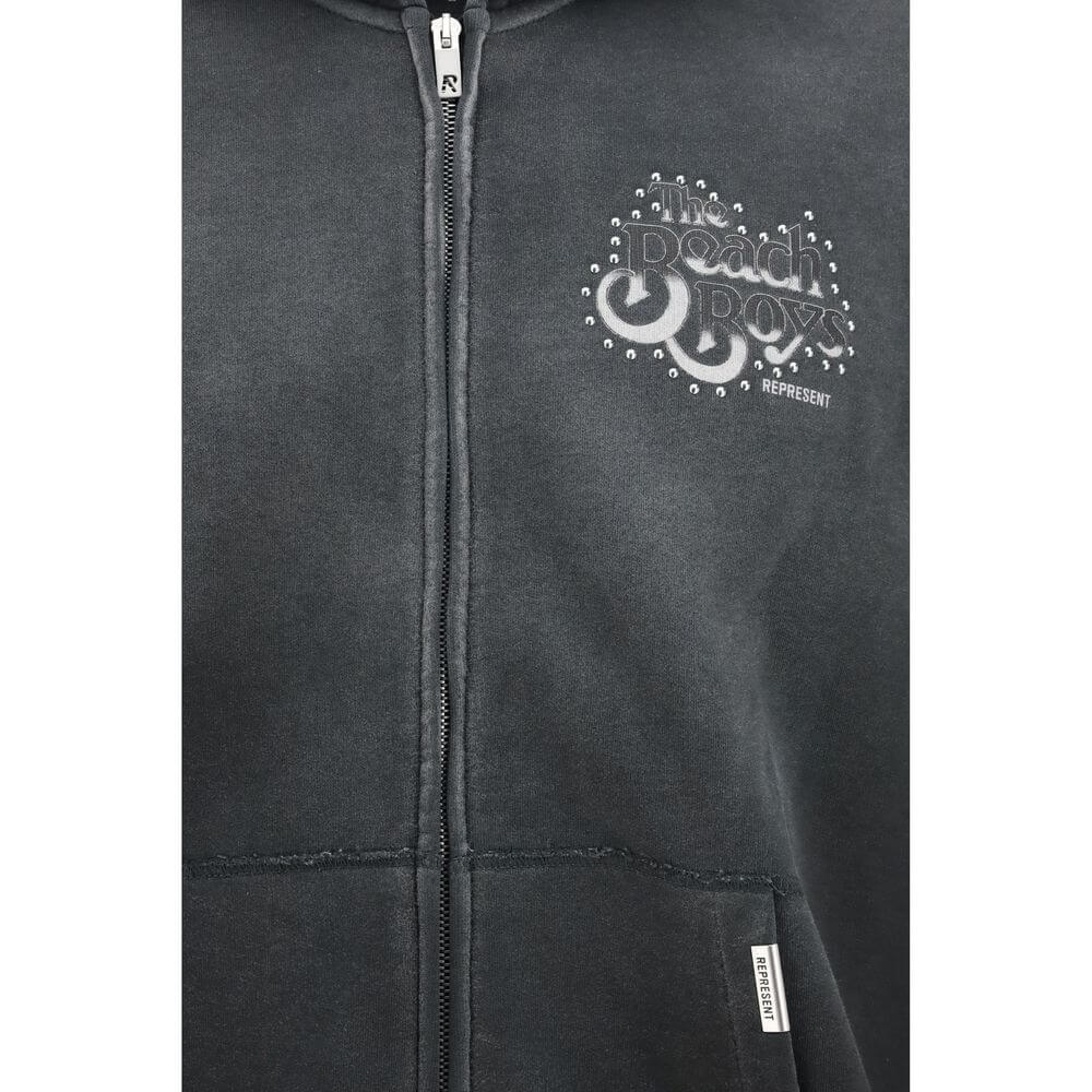 Represent Gray Cotton Sweatshirt