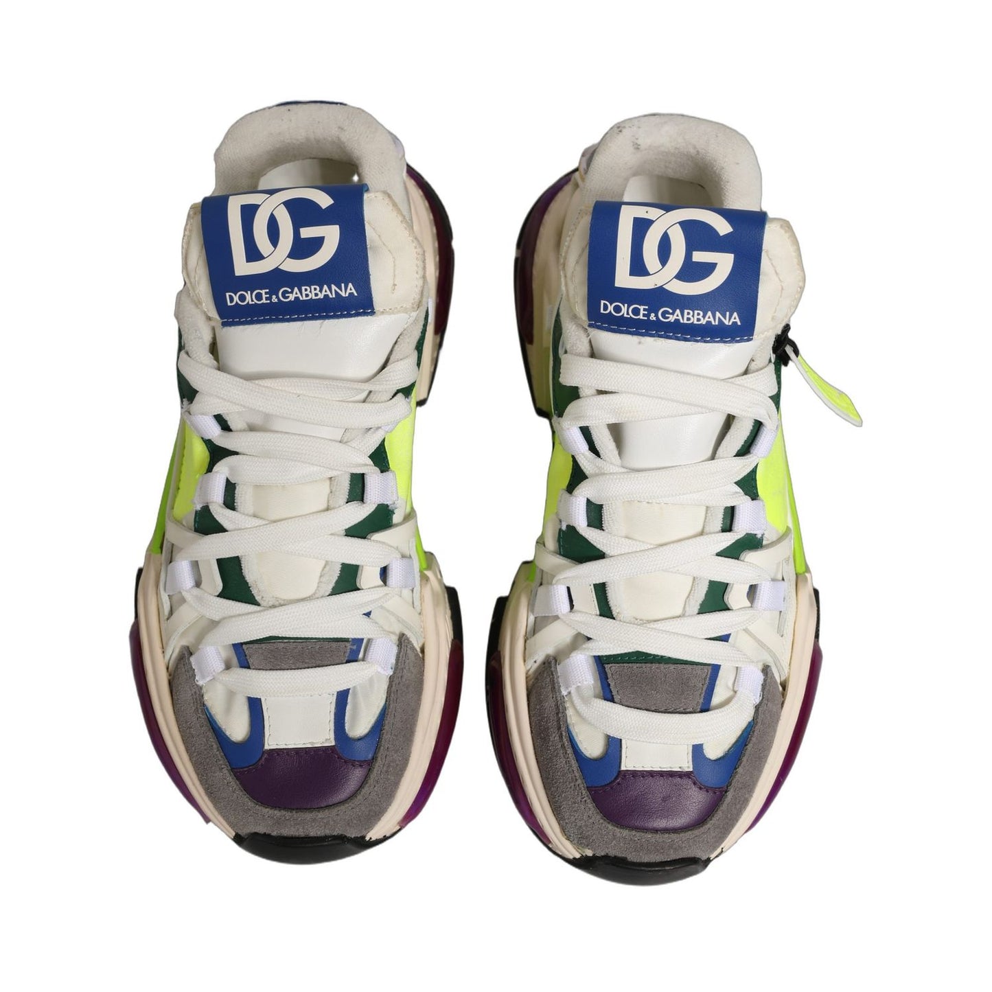 Dolce & Gabbana Multicolor Airmaster Low Top Sneaker Shoes
