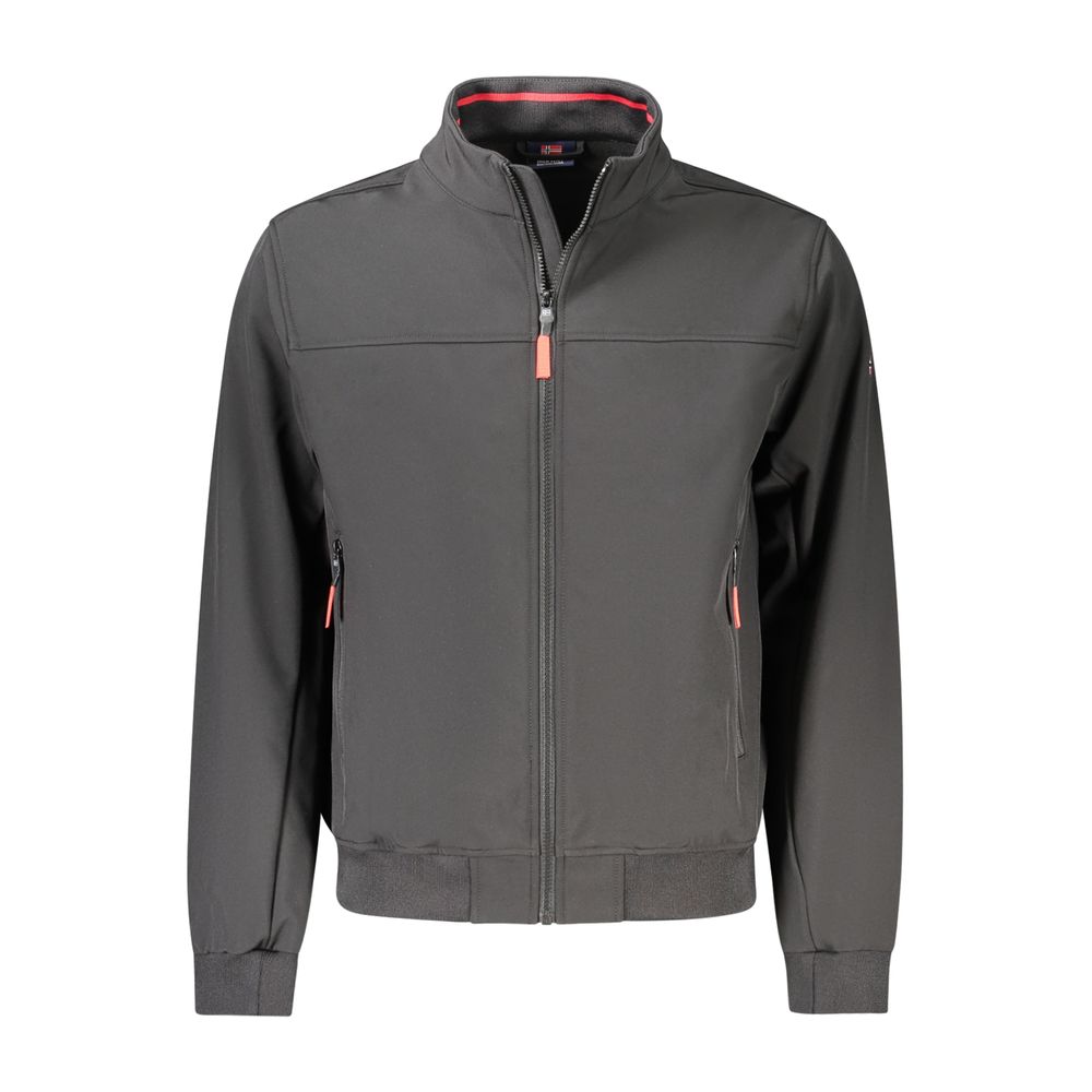 Norway 1963 Black Polyester Men's Jacket