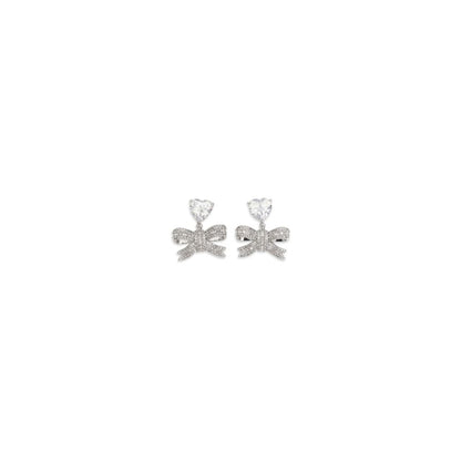 Self-Portrait Silver Brass Earrings