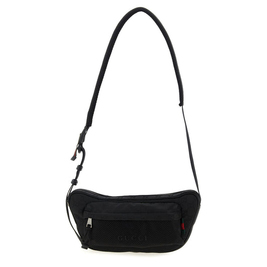 Gucci Black Polyester Crossbody Bag