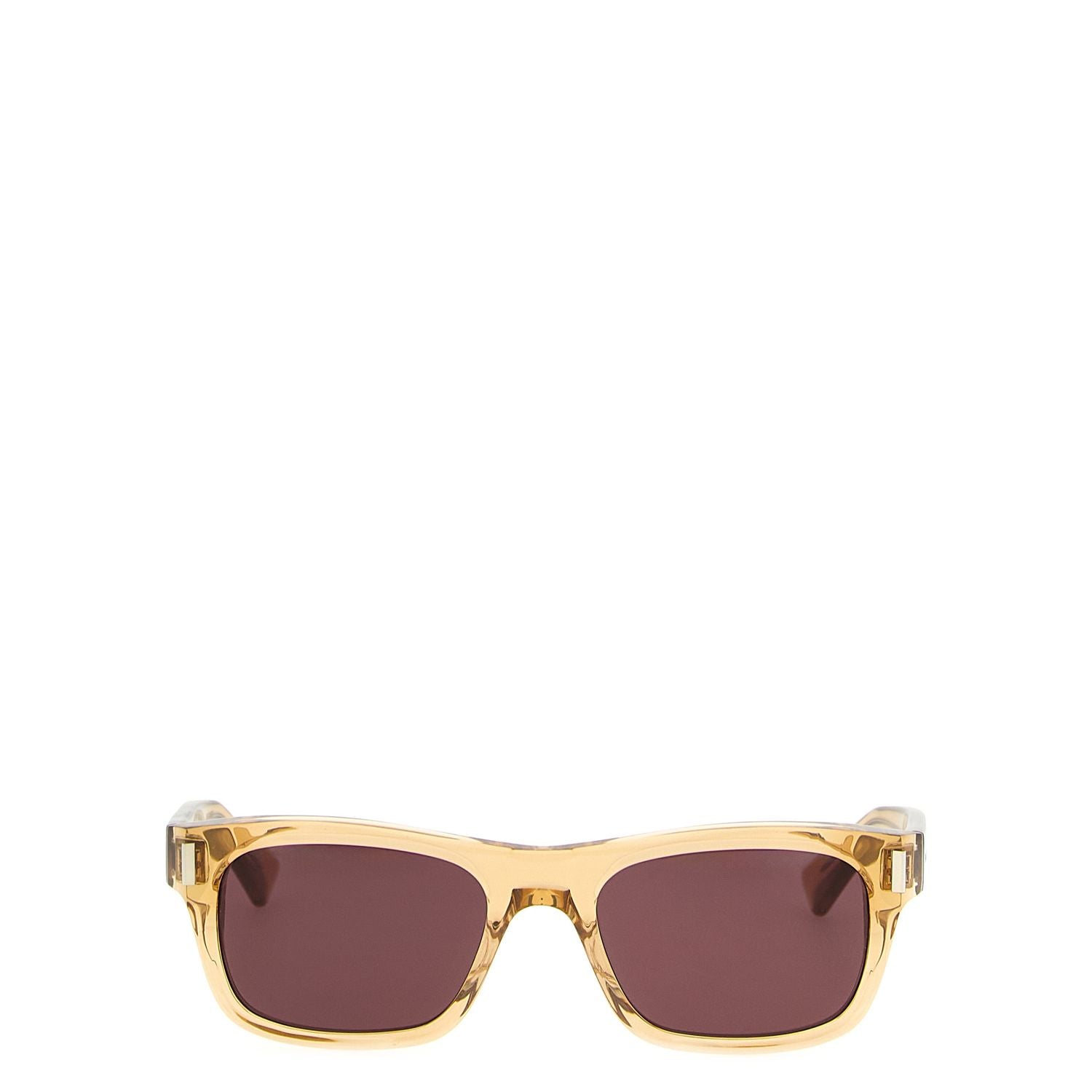 Saint Laurent Beige Acetate Sunglasses