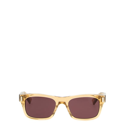 Saint Laurent Beige Acetate Sunglasses