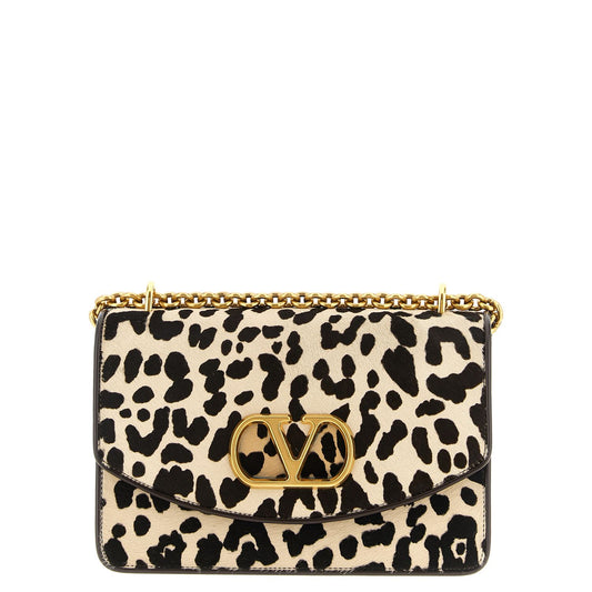 Valentino Garavani Multicolor Calfskin Shoulder Bag