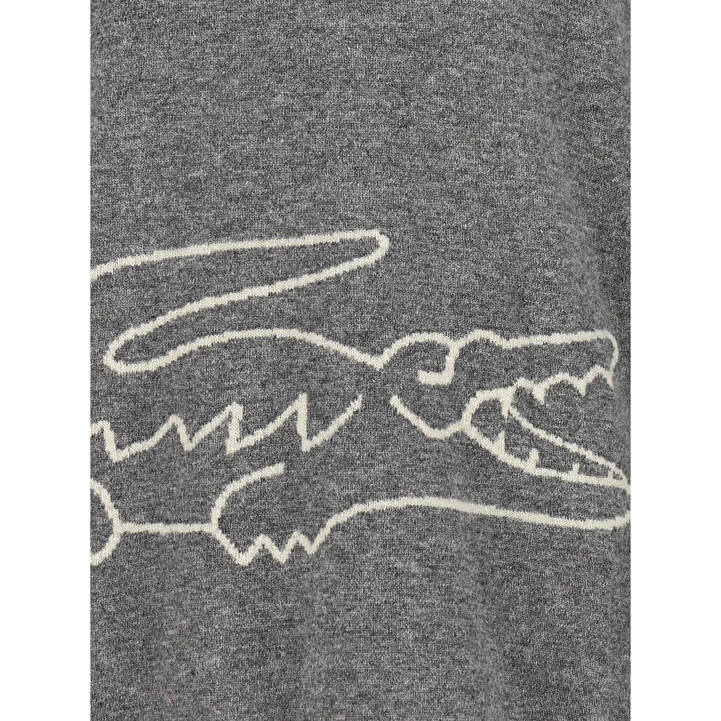 Comme Des Garçons Gray Wool Cardigan