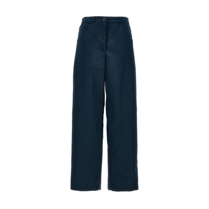 Etro Blue Polyester Cargo Pants