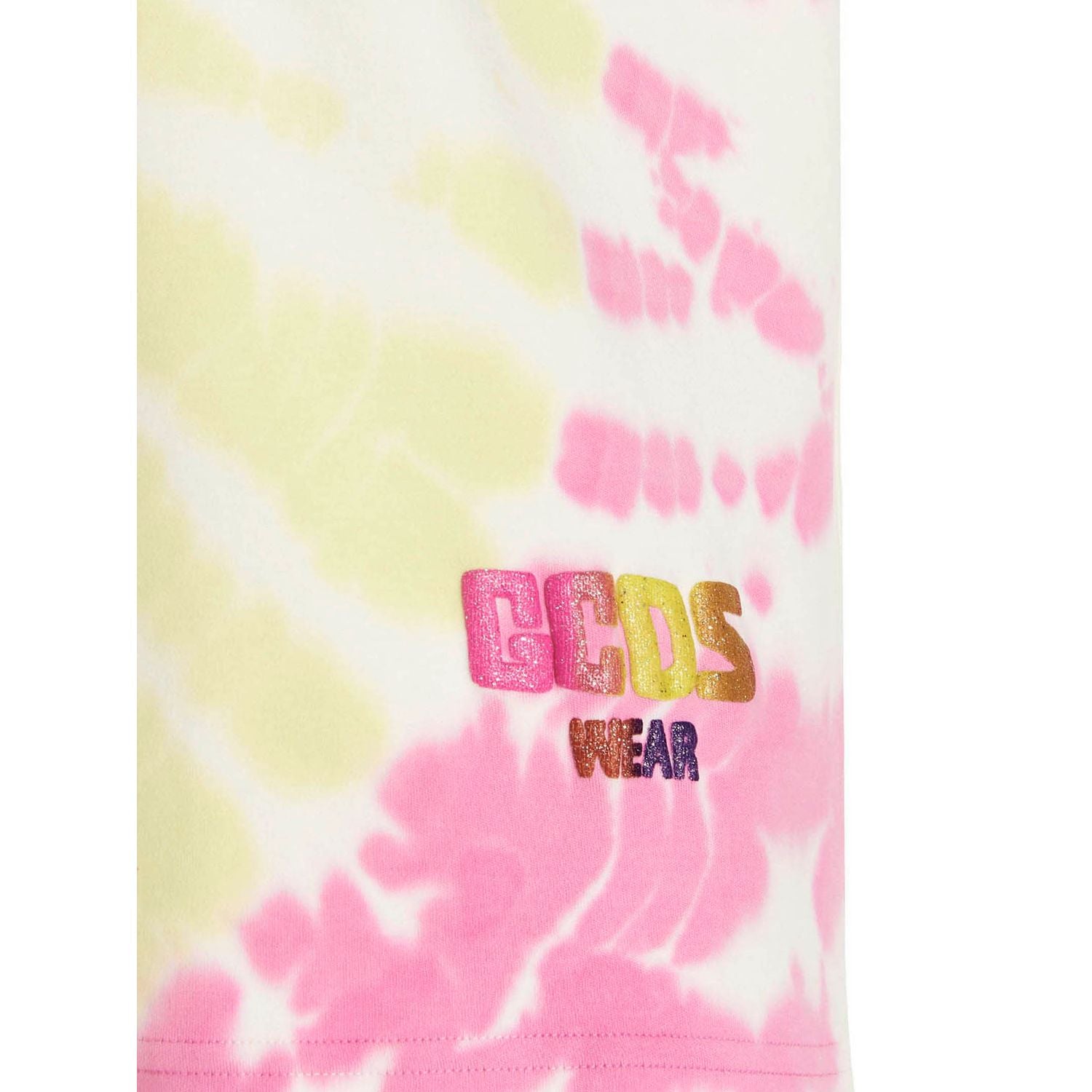 GCDS Multicolor Cotton T-Shirt