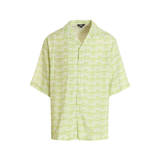 GCDS Bicolor Viscose Blouse