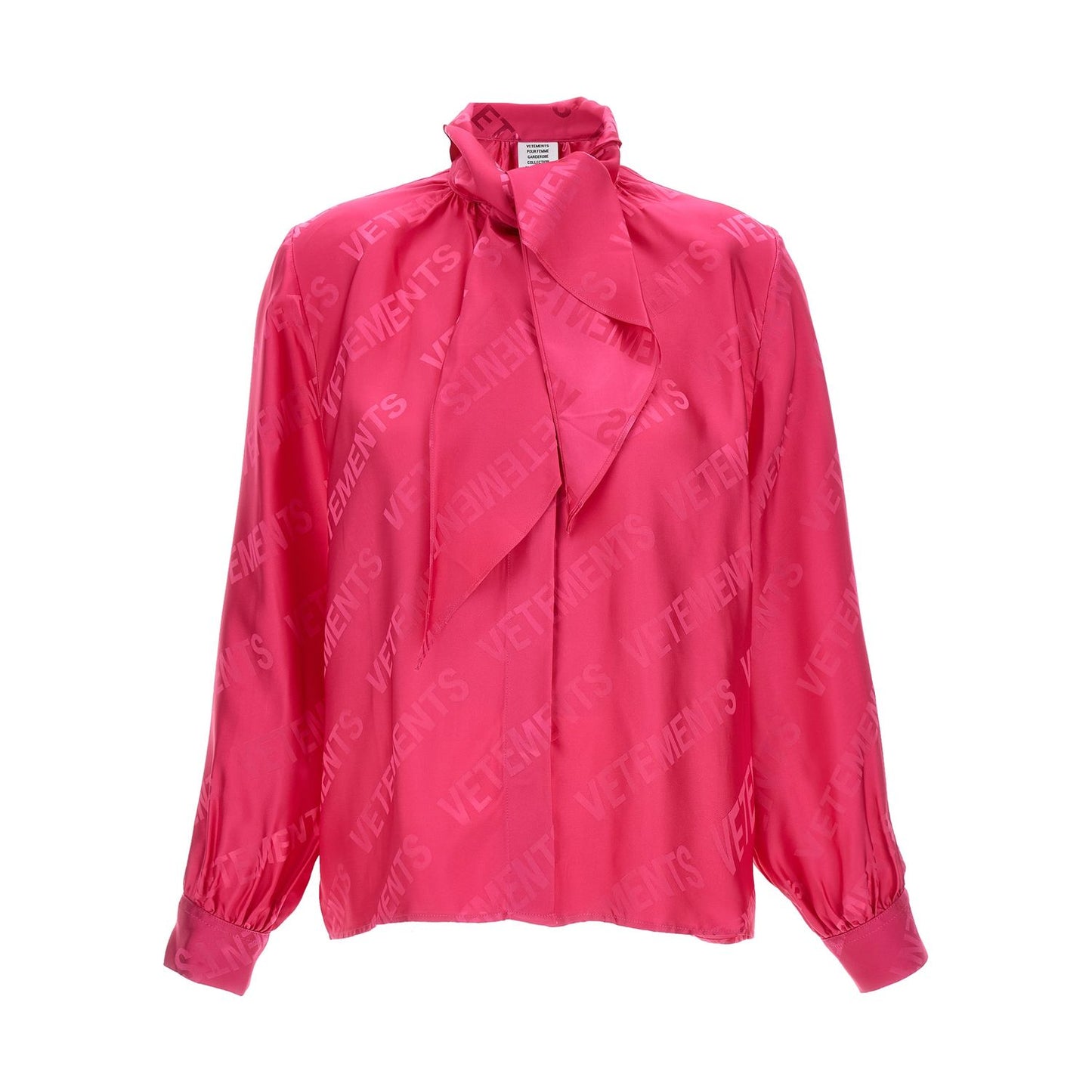 Vetements Fuchsia Viscose Blouse