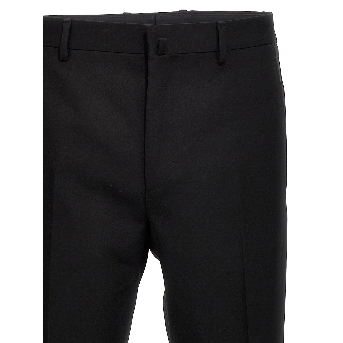Lanvin Black Wool Dress Pants