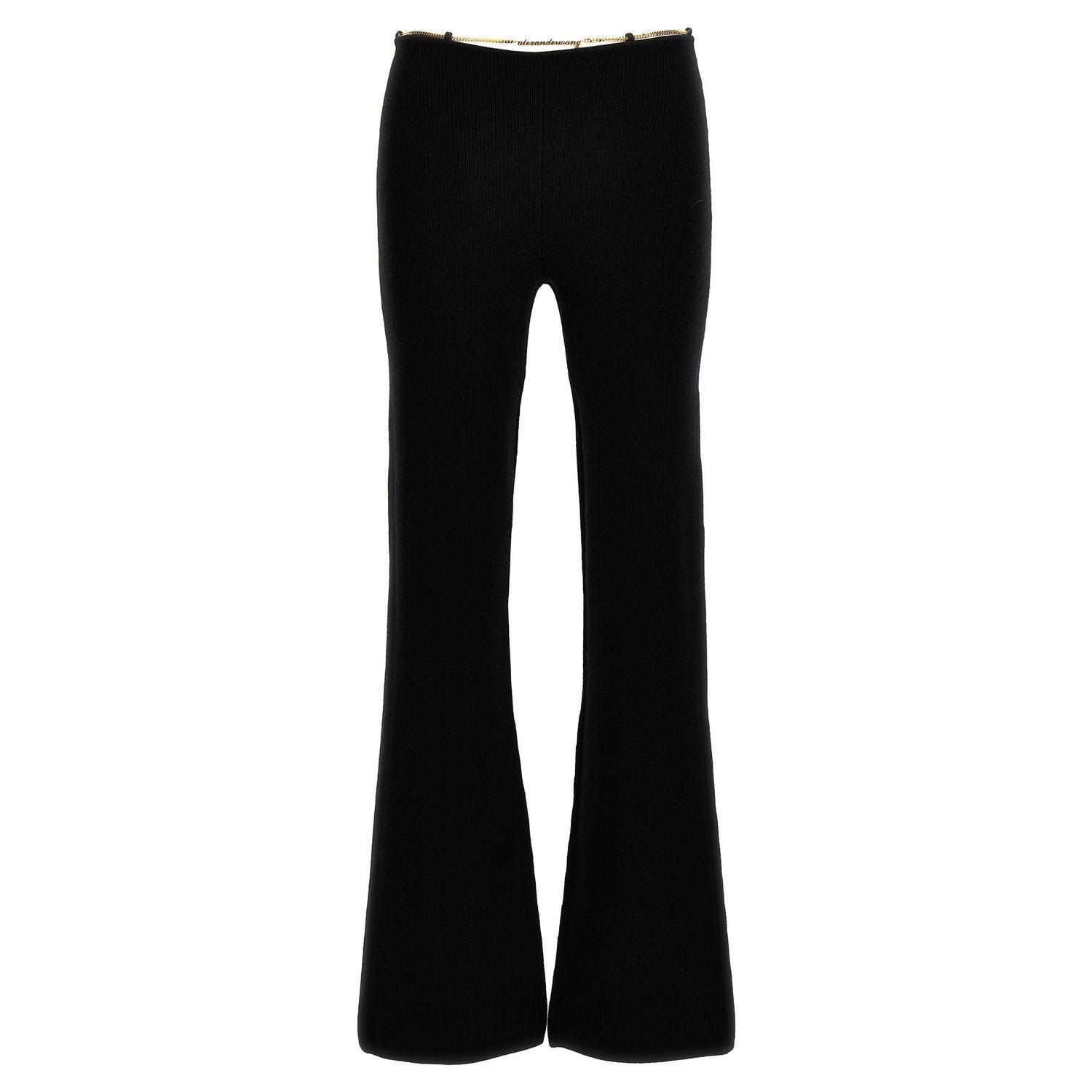 Alexander Wang Black Wool Casual Pants