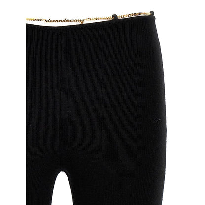 Alexander Wang Black Wool Casual Pants