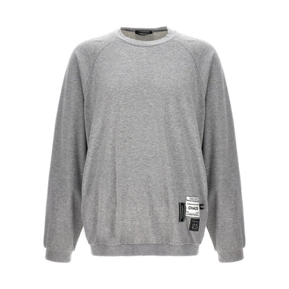 Undercover Gray Cotton Sweatshirt