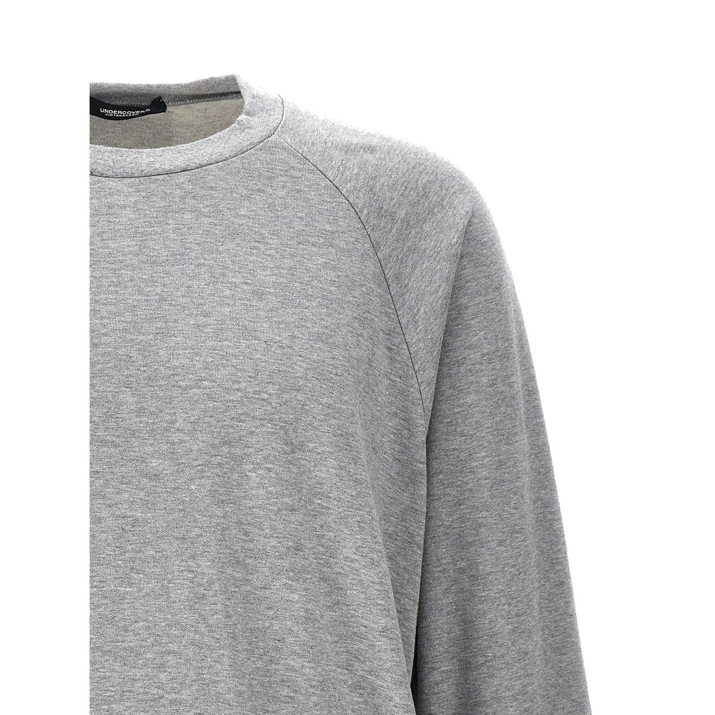 Undercover Gray Cotton Sweatshirt