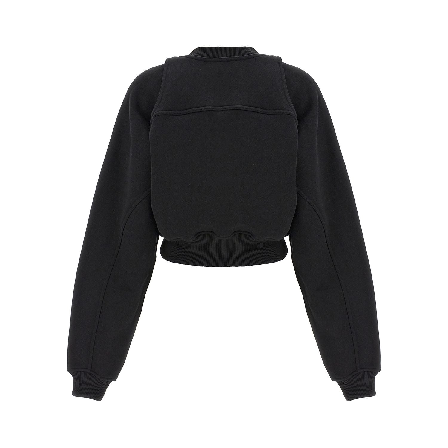 Off-White Bicolor Cotton Sweatshirt