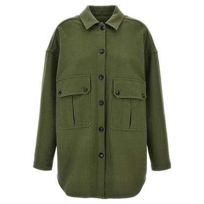 Fortela Bicolor Virgin Wool Blouse