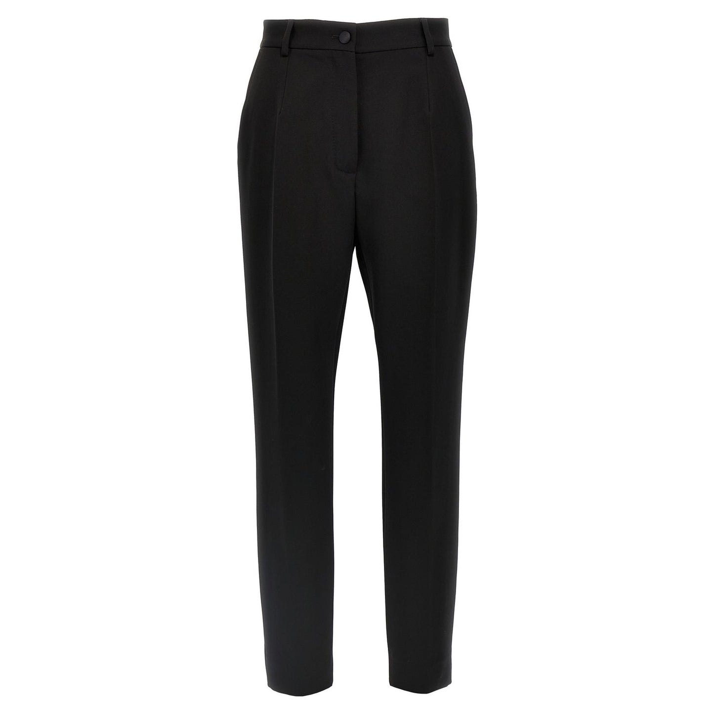 Dolce & Gabbana Black Virgin Wool Tuxedo