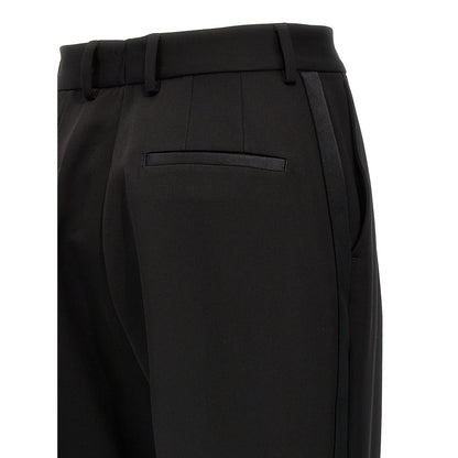 Dolce & Gabbana Black Virgin Wool Tuxedo