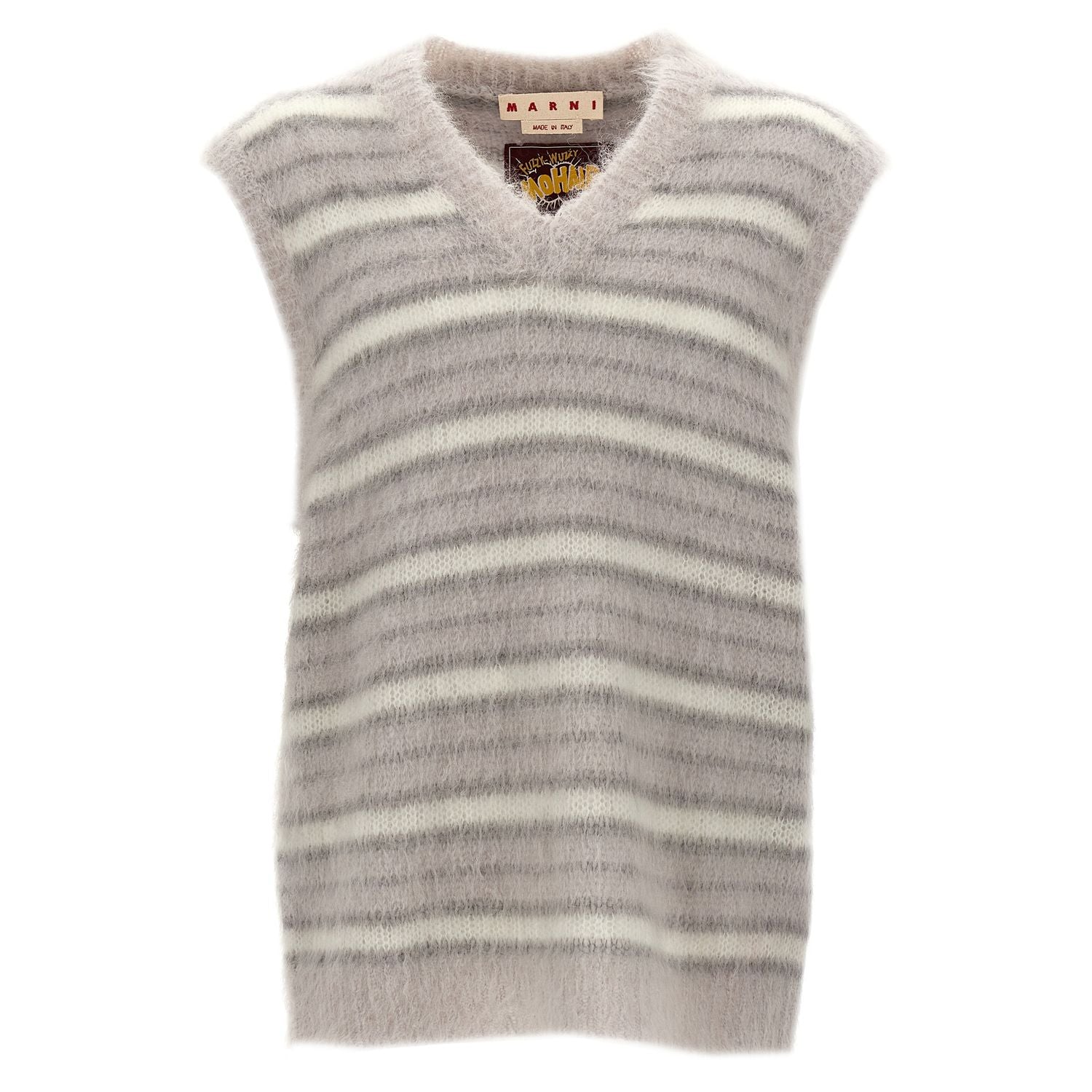 Marni Gray Mohair Sweatshirt