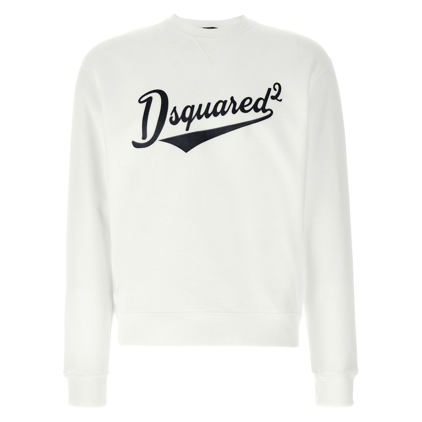 Dsquared² White Cotton Sweatshirt