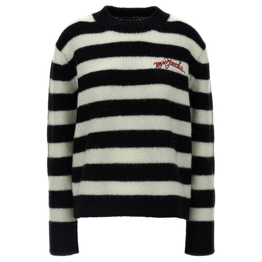 Marc Jacobs Bicolor Wool Cardigan