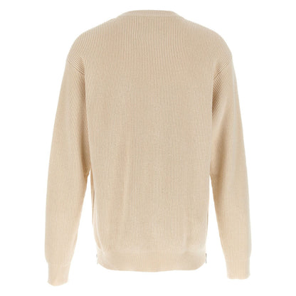 Jil Sander Beige Cotton Cardigan