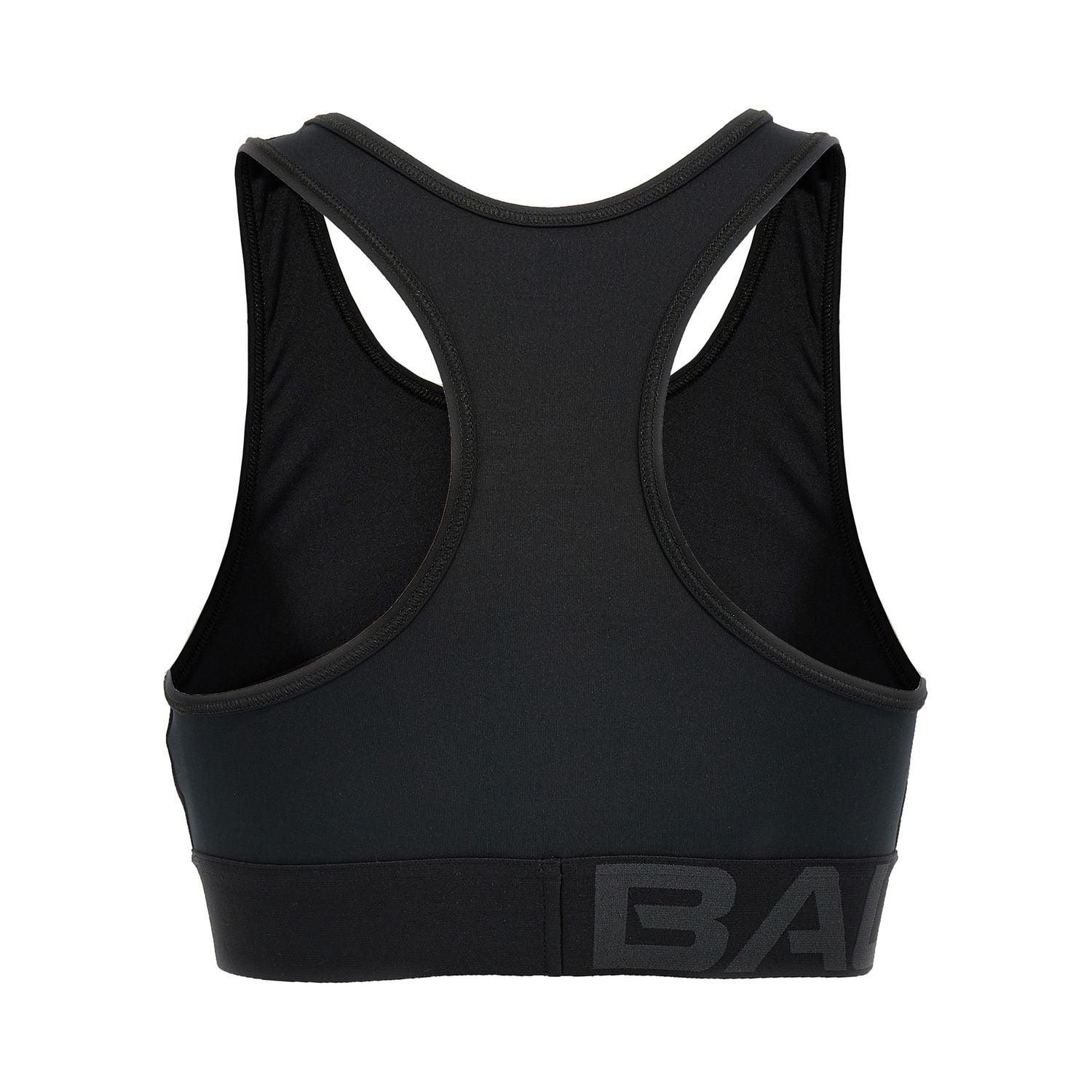 Balenciaga Black Polyester Sport Bra