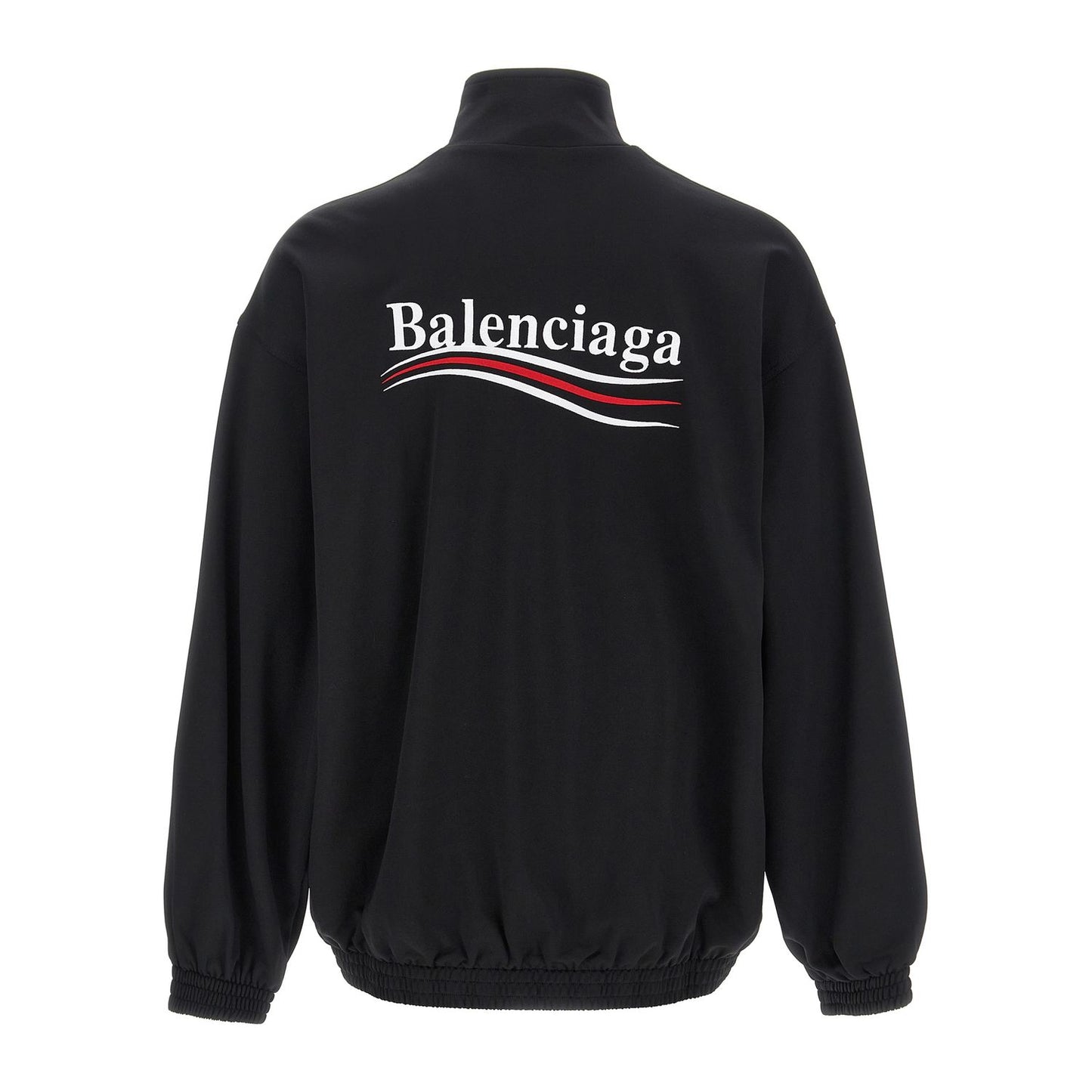Balenciaga Black Polyamide Sweatshirt