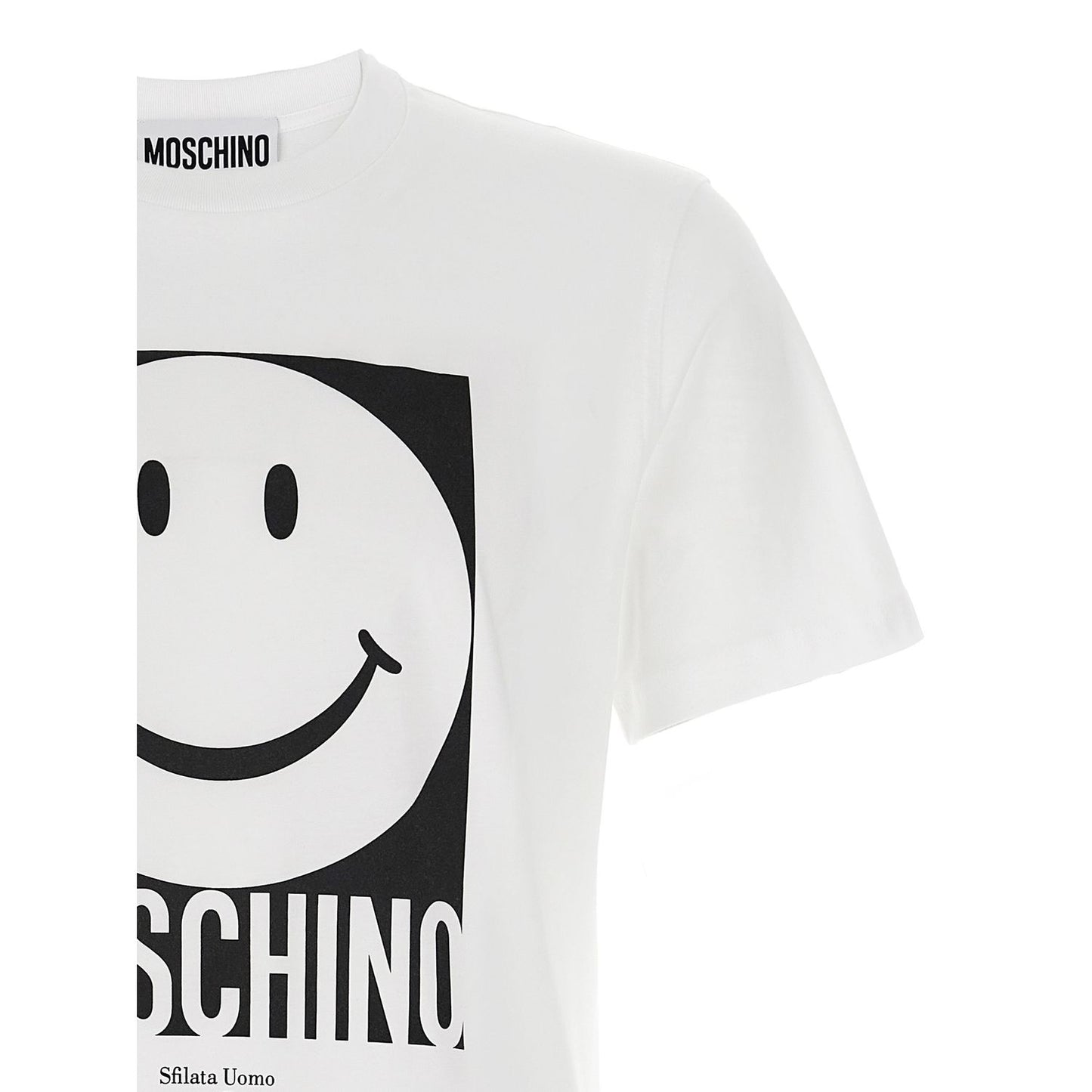 Moschino White Cotton T-Shirt