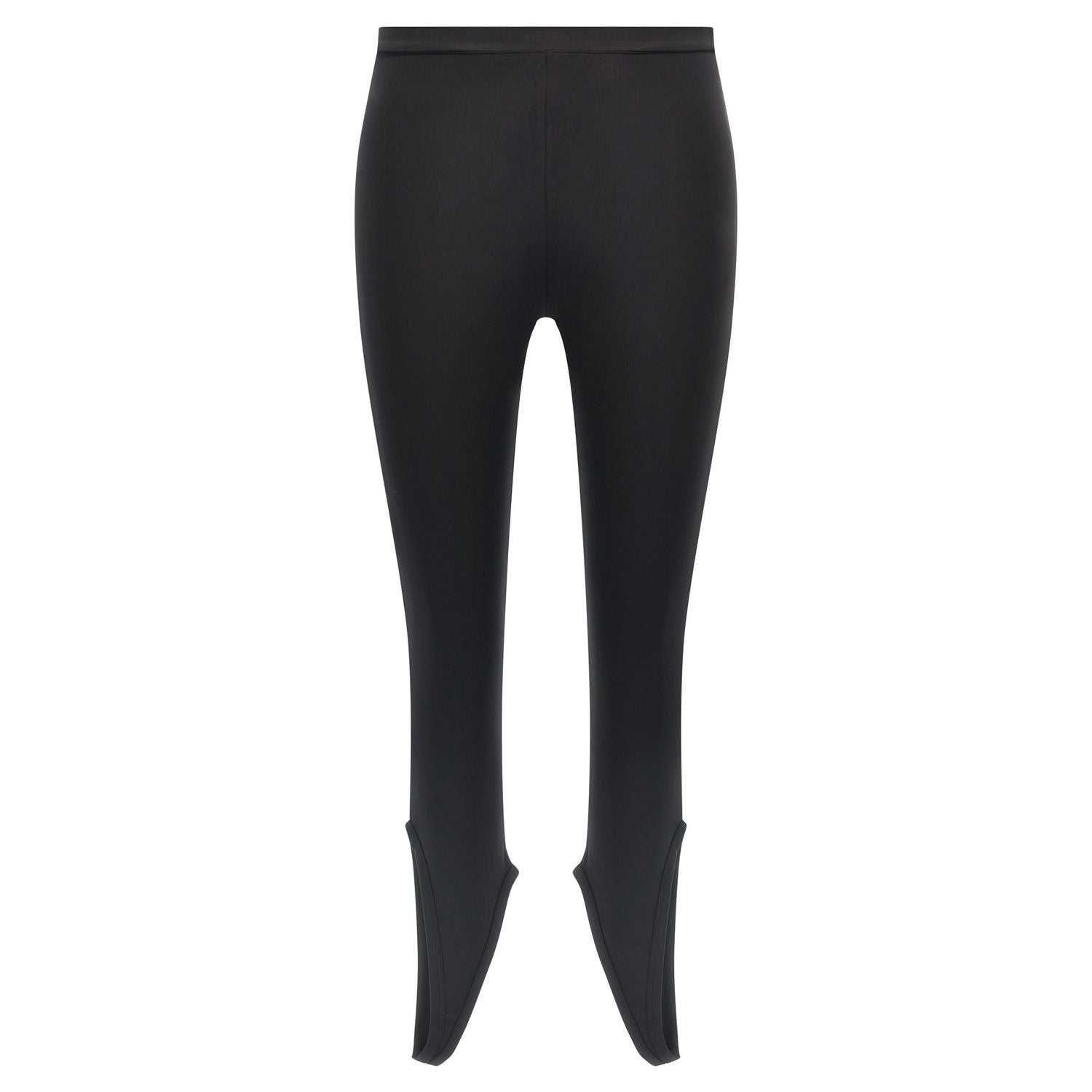 Courrèges Black Polyamide Leggings