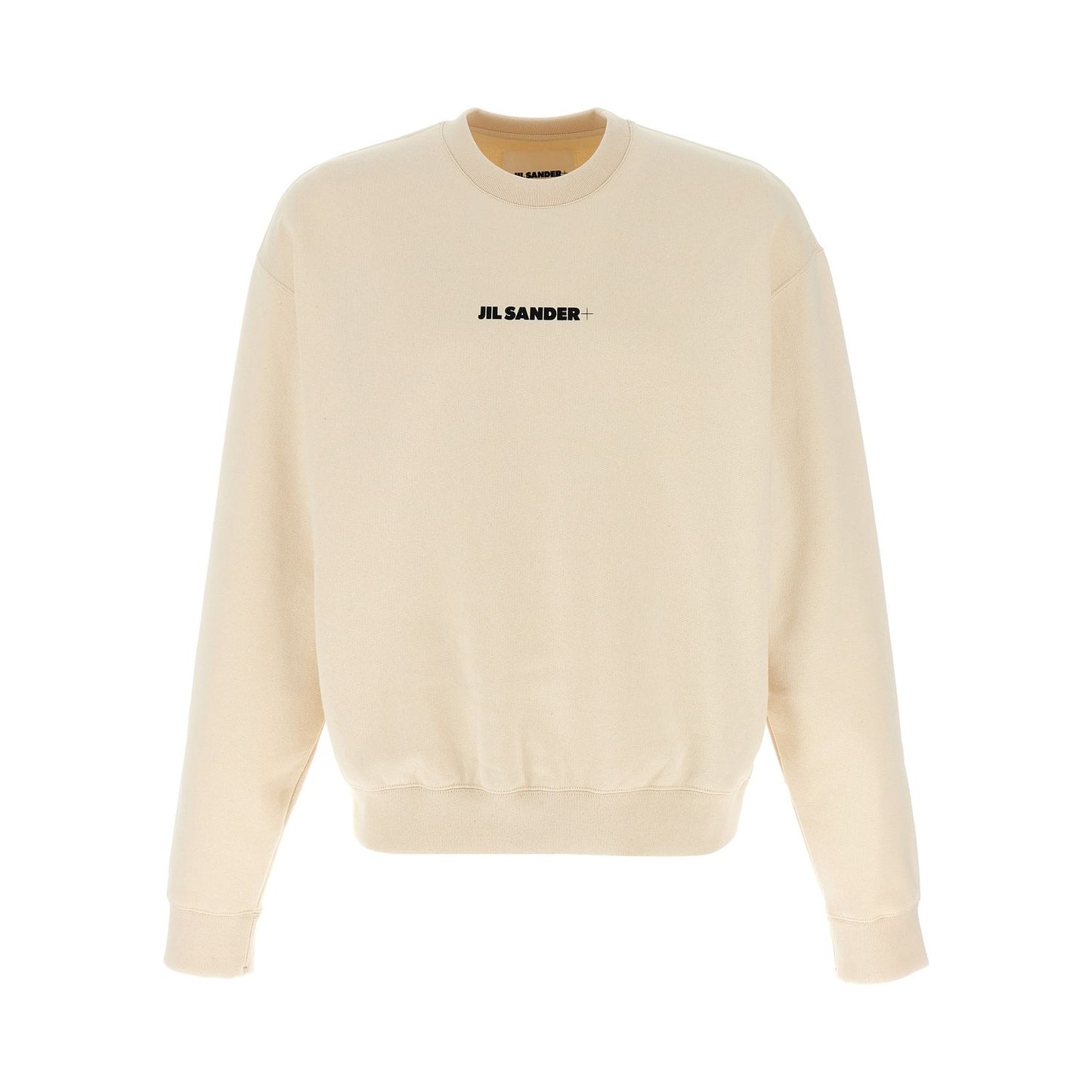 Jil Sander Beige Cotton Sweatshirt