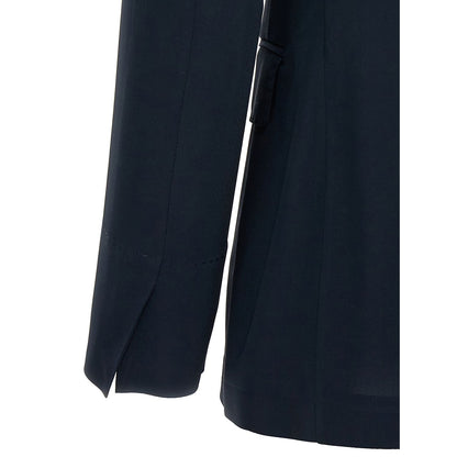 Alberto Biani Blue Viscose Blazer