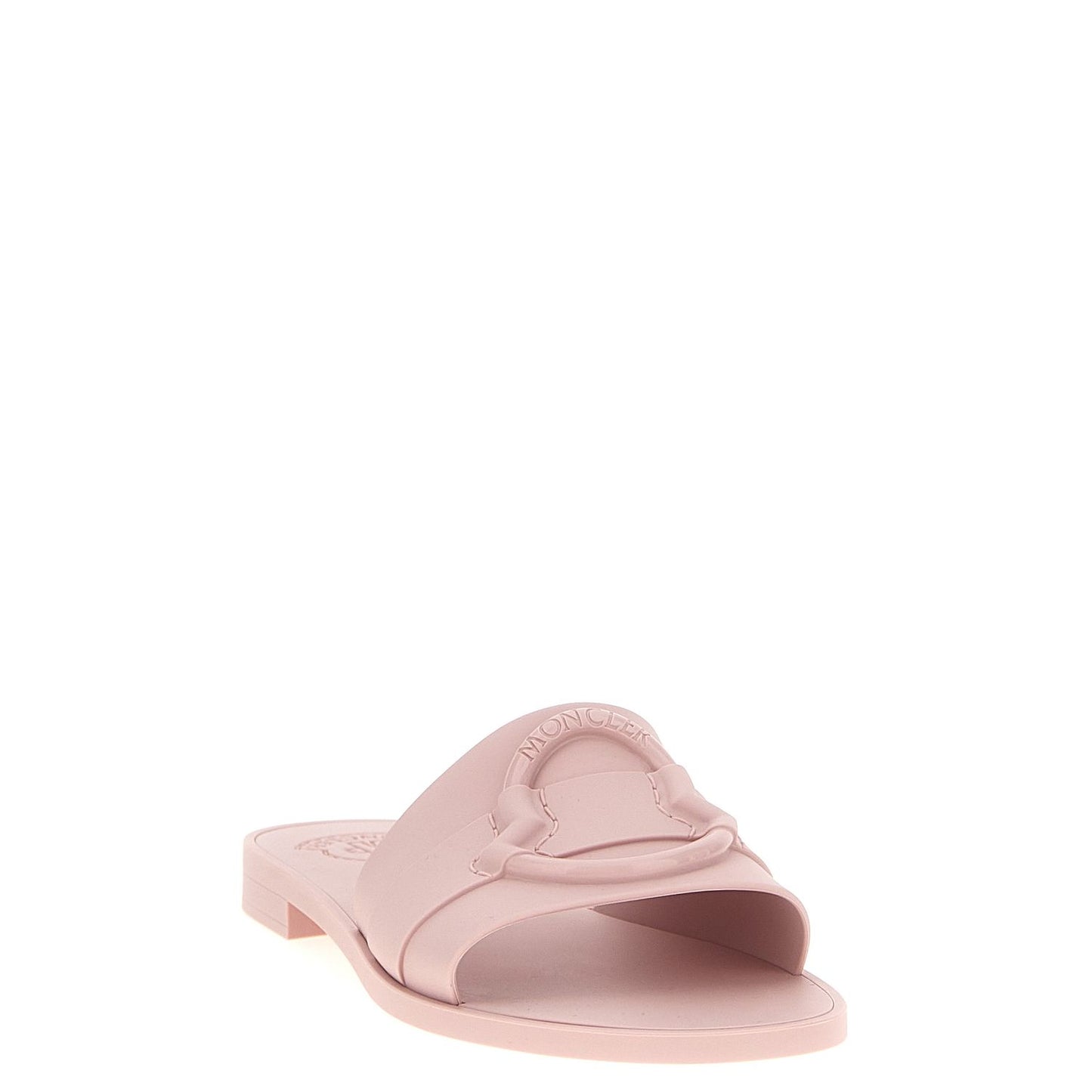 Moncler Multicolor Elastane Slides