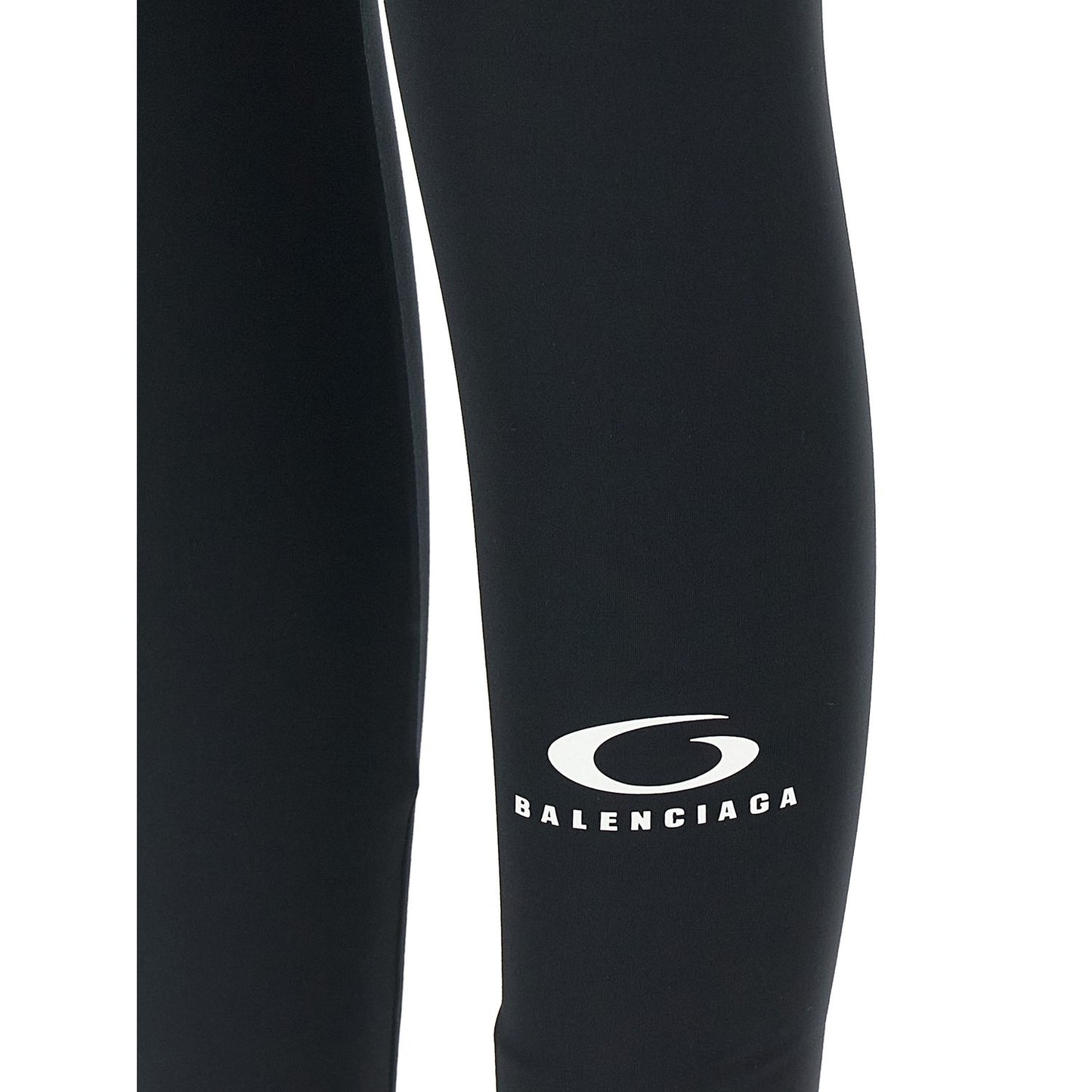 Balenciaga Black Polyester Leggings