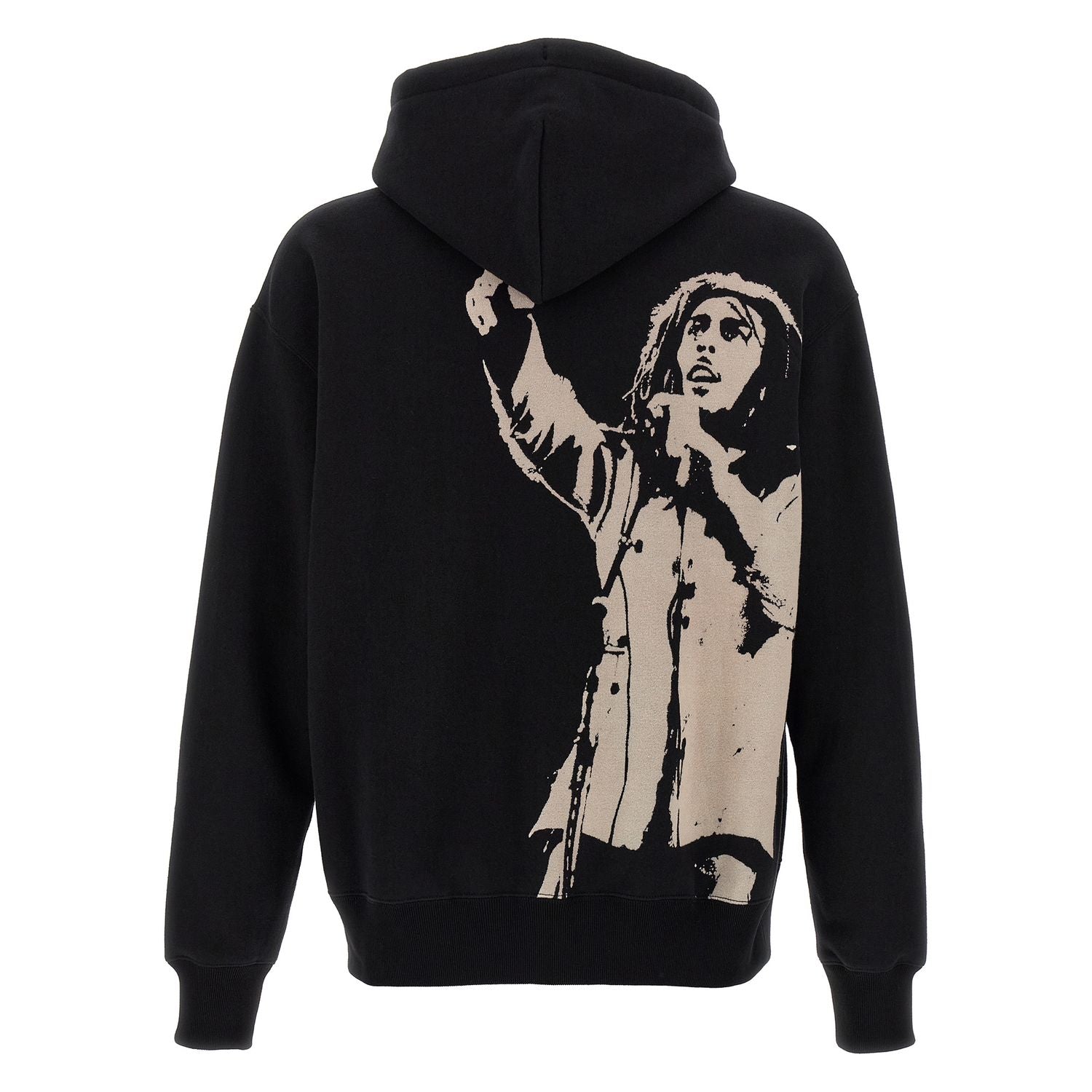 Junya Watanabe Black Cotton Sweatshirt