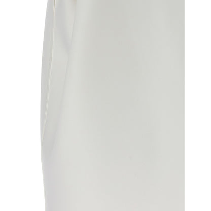 Khaite White Polyester Short Dress