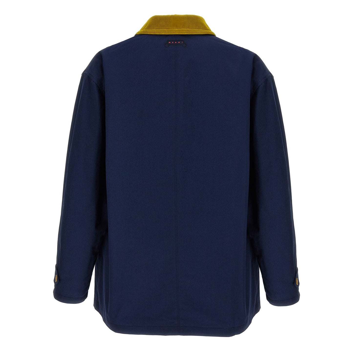 Marni Blue Cotton Parka