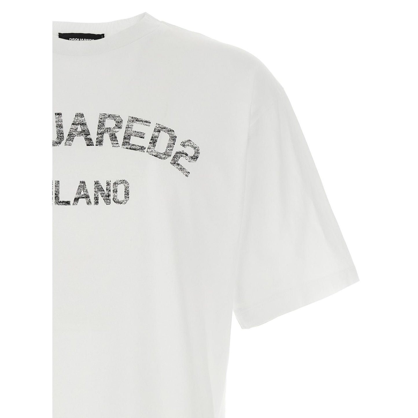 Dsquared² White Cotton T-Shirt