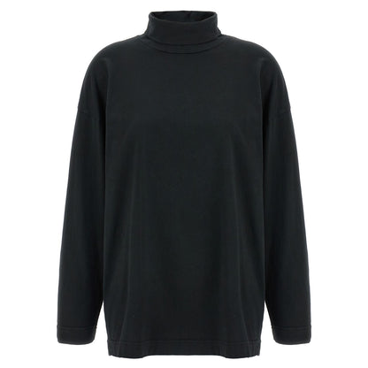 Haikure Black Cotton Cardigan